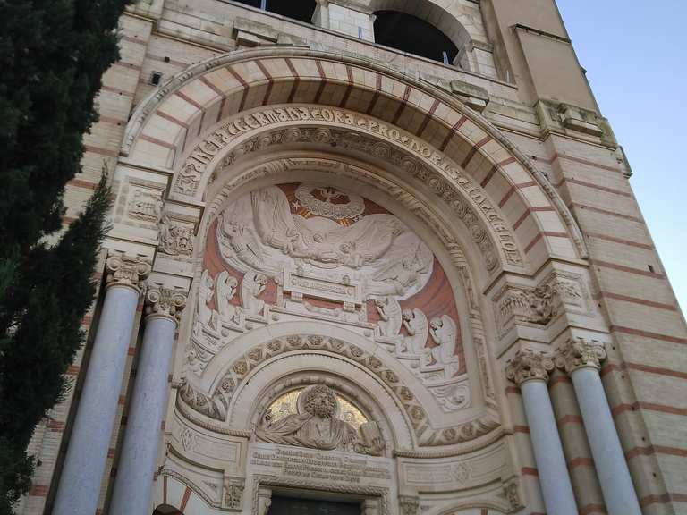 Basilique Sainte Germaine de Pibrac Itinéraires vélo et carte Komoot