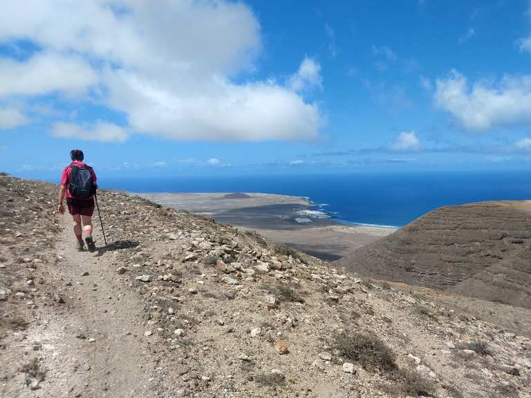 Ruta de senderismo por el Risco de Famara