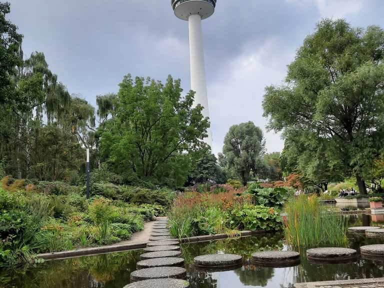 Parksee und Wasserlichtkonzerte, Planten un Blomen  Wanderungen & Anfahrt  | Komoot