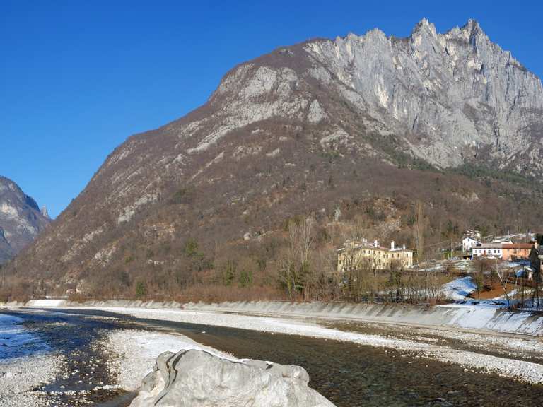 Passerella sul torrente Cordevole MountainbikeTouren und Trails komoot