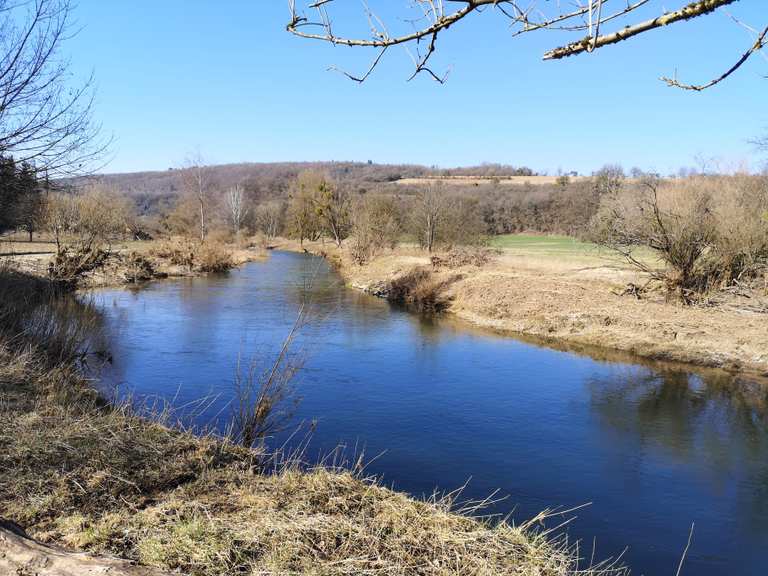 Niedtal Idyll Schöner Ausblick Runde von Siersburg Wanderung Komoot
