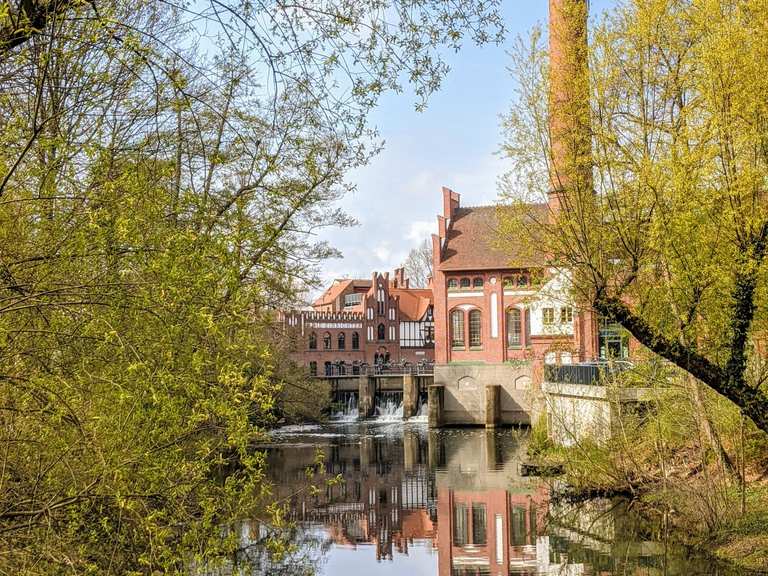 Wehr am Mühlengraben Wanderungen und Rundwege komoot