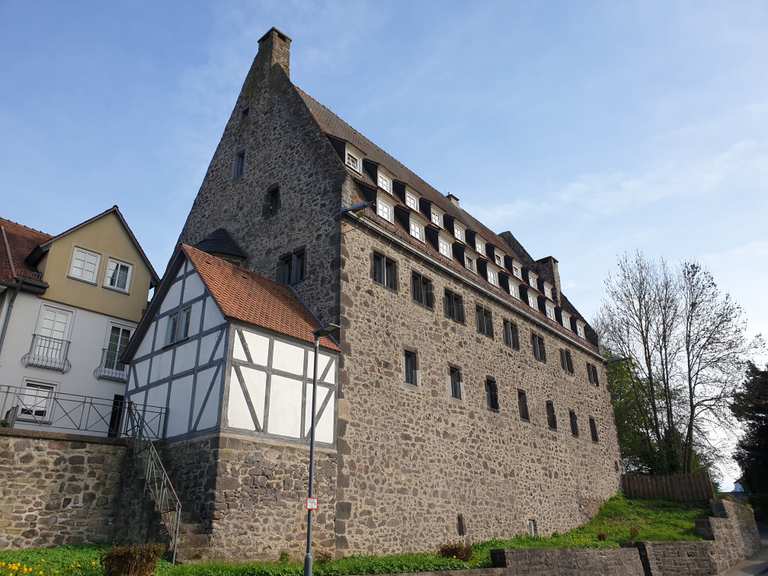 Marktplatz Grünberg Rathaus Grünberg Runde von GroßenBuseck