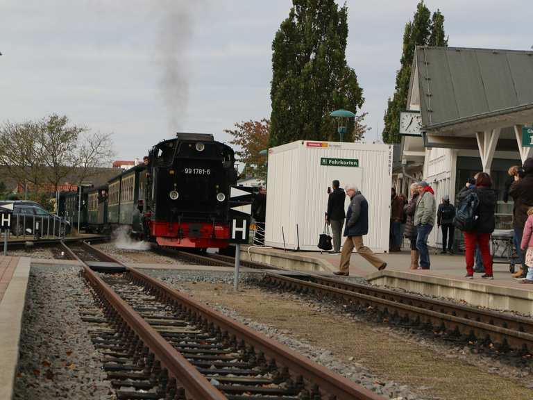 Bahnhof Binz LB (Rassender Roland) : Radtouren und Radwege | komoot
