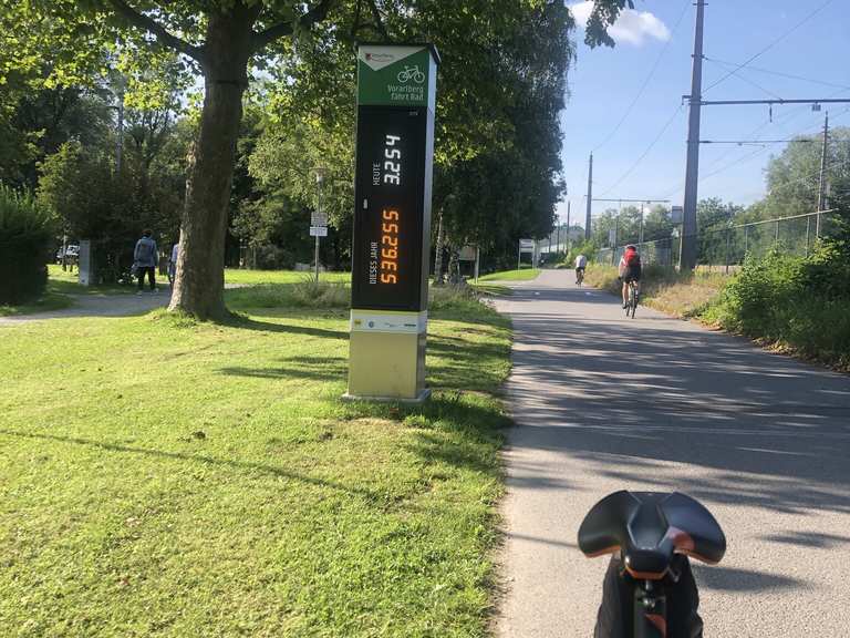 Lindau Mündung der Bregenzer Ach Runde von Wasserburg (Bodensee) MountainbikeTour Komoot