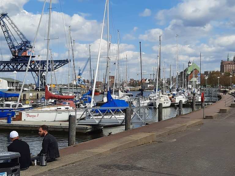 fahrrad route von kühlungsborn nach warnemünde