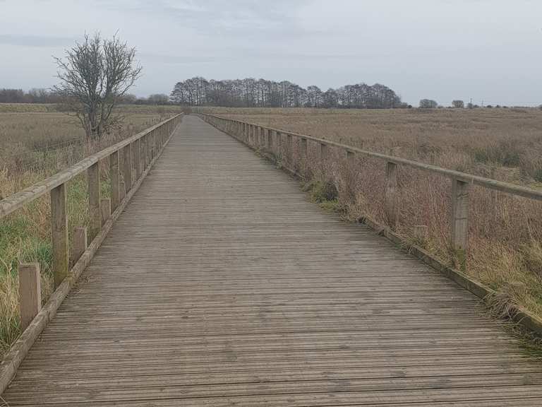 Burton Marsh Boardwalk Cycle Routes and Map Komoot