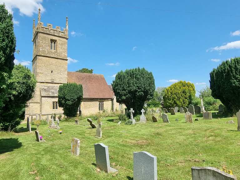 Great Comberton & Bredon Hill loop from Elmley Castle hike Komoot
