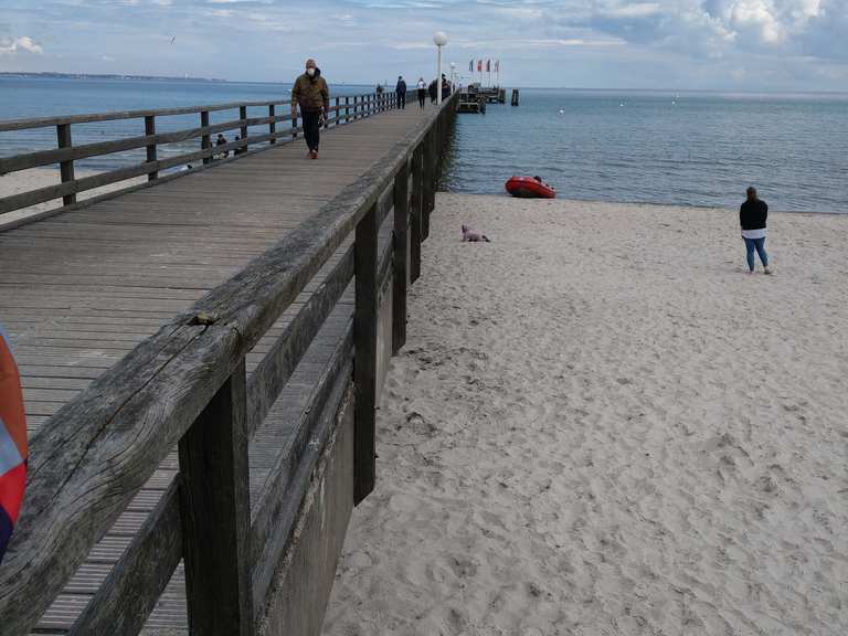 Strandallee Scharbeutz – Scharbeutz an der Seebrücke Runde von Timmendorfer Strand | Wanderung ...