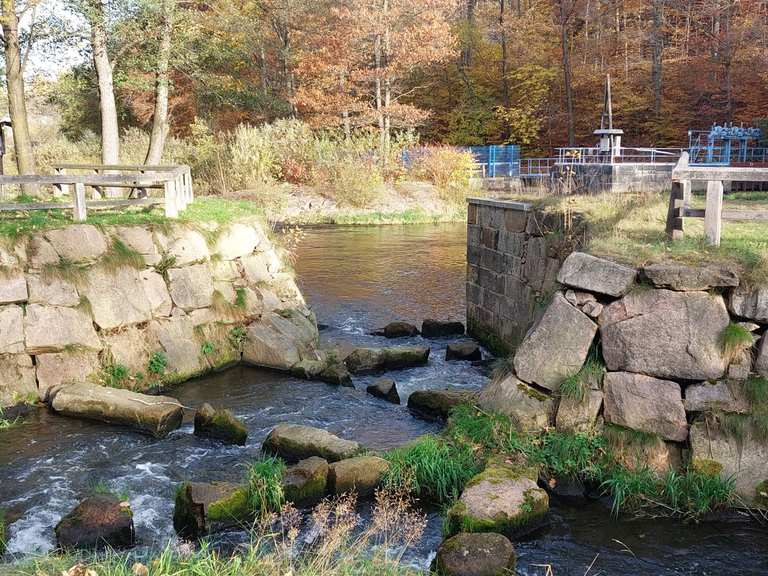 Wehr am Schwarzwasser – Hammerbrücke Runde von Schwarzenberg