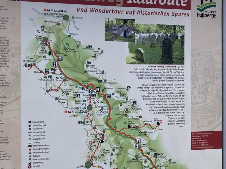 Historischer Rennweg: Wanderungen und Rundwege | komoot