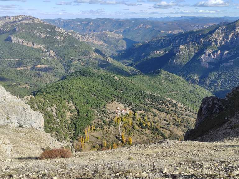 Puntal de la Misa desde las wandeling Komoot