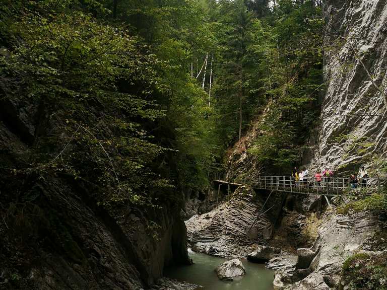 Gorges de la Jogne Routes for Walking and Hiking