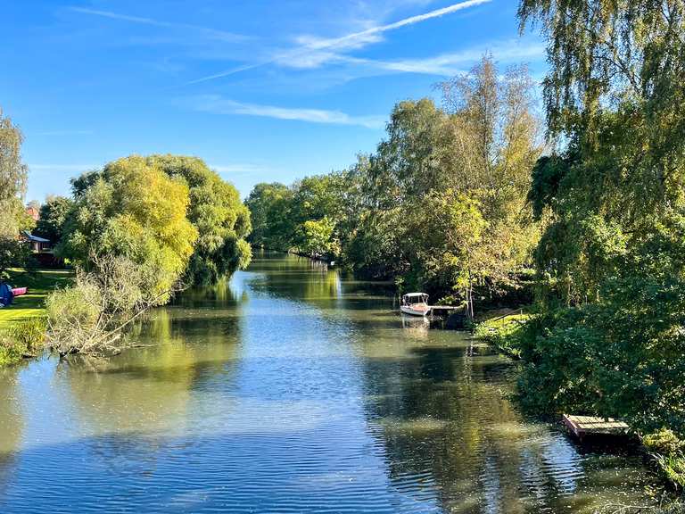 Brücke über die Dove Elbe fietsroutes en kaart | Komoot