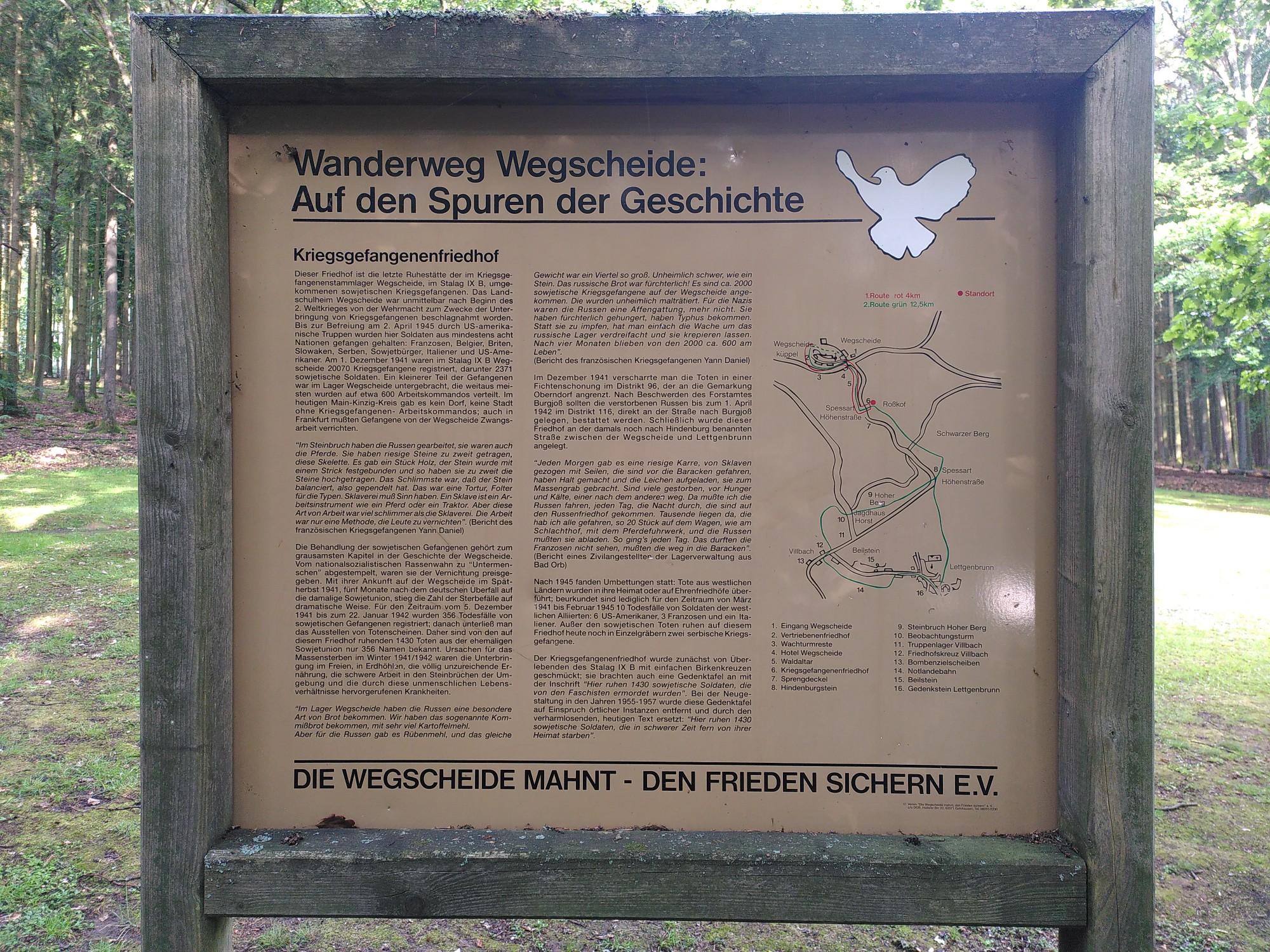 Spessartspur "Wegscheide Bad Orb Und Burgjosser Heiligen" | Wanderung ...