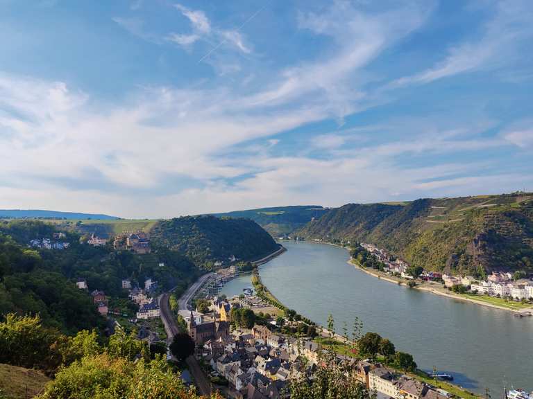 Stage 10: From St. Goar to Oberwesel - The Rhine Castle Trail | hike ...