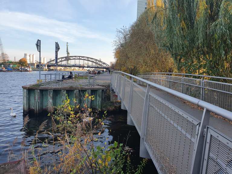 Spreemündung in die Havel Havel Runde von Olympiastadion
