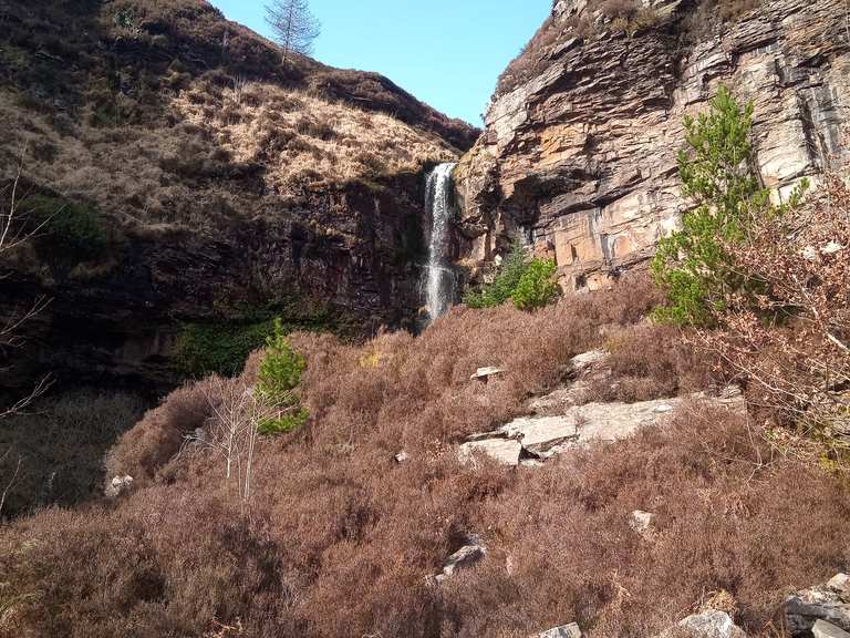 Pen-pych Waterfall Routes for Walking and Hiking | Komoot