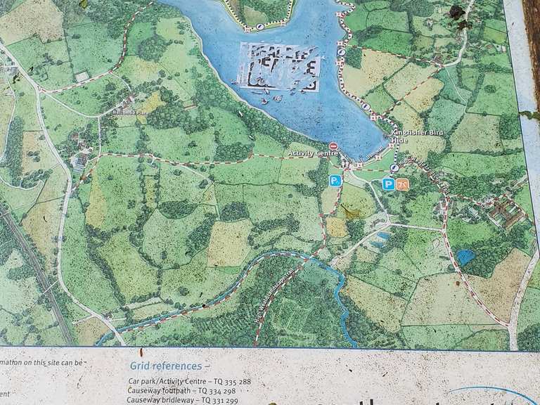 Ardingly Reservoir Routes for Walking and Hiking Komoot