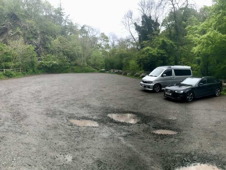 Forest Glen car park (start of the Wrekin Trail) Routes for Walking and