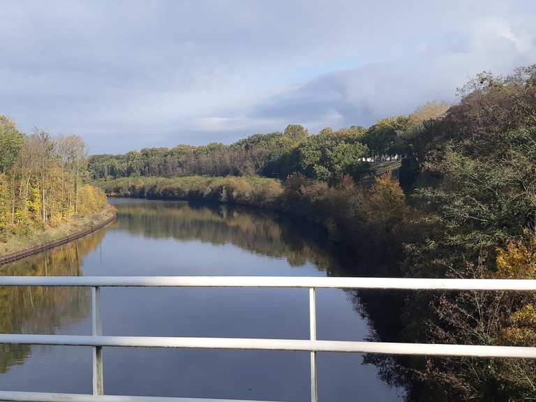 Wunderschne Zufluss Zur Maas Bilder