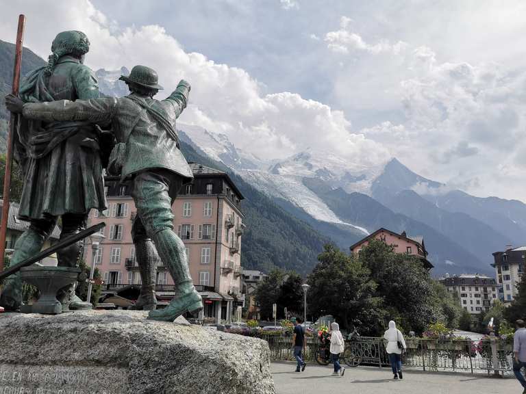 Uitzicht op de Mont Blanc – Col des Montets rondtocht vanuit Les ...