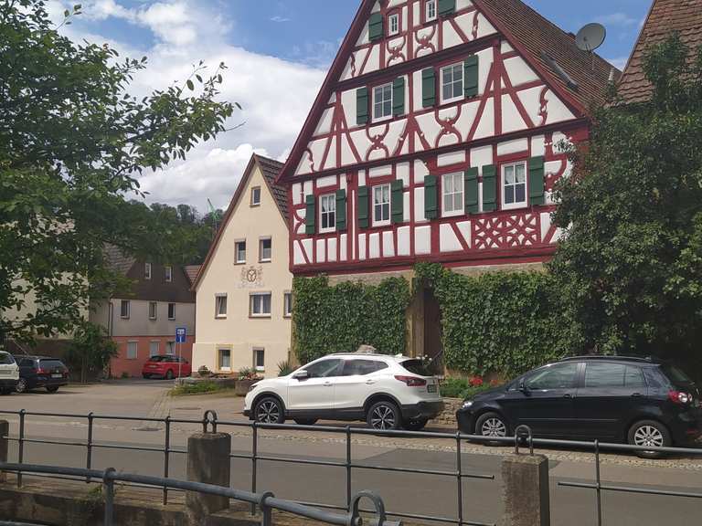 Laudenbach mit Schloss Laudenbach Routes for Walking and Hiking Komoot