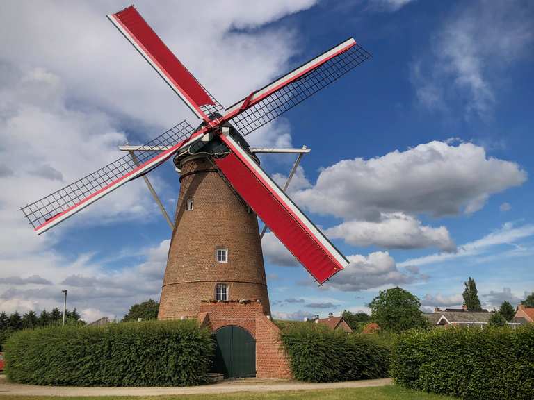 De Stenen Molen van Pulderbos Warandeplas Loop from Pulderbos bike Tour Komoot