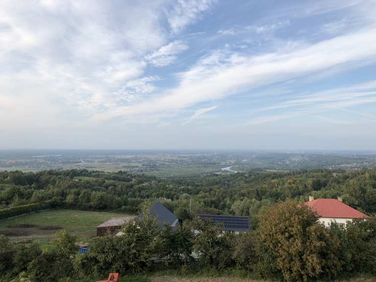 Wieża widokowa Dąbrówka Szczepanowska MountainbikeTouren und Trails