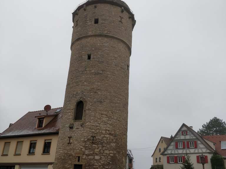 Laudenbach mit Schloss Laudenbach Routes for Walking and Hiking Komoot