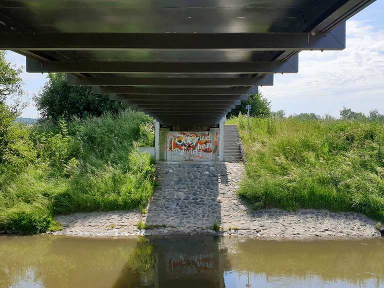 Nidda Brücke 59 / EinsiedelWeg Karben 🚴‍♂️ Rennradfahren und