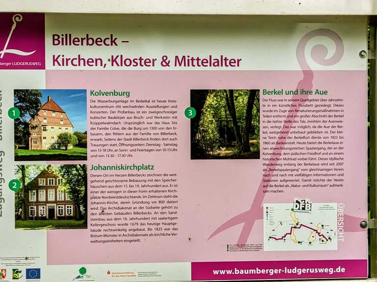 Kolvenburg Billerbeck, Coesfeld RadtourenTipps