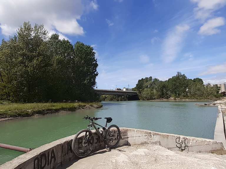 Trail delle casse di espansione del Secchia MountainbikeTouren komoot