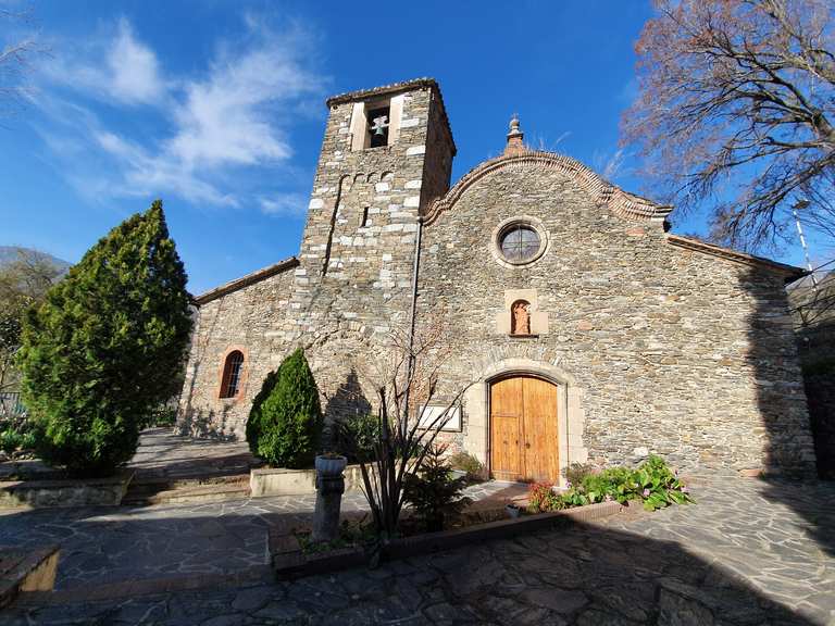 Iglesia de Sant Julià del Montseny Wanderungen und Rundwege komoot