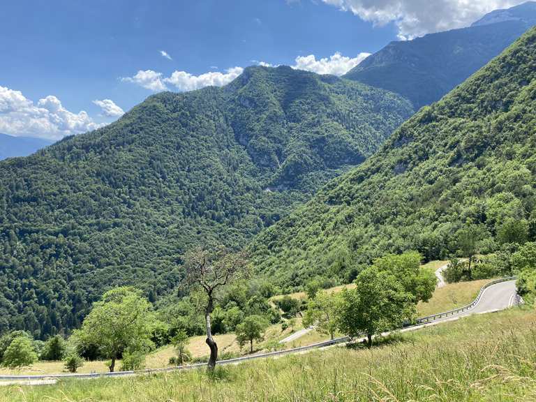 Splendida strada tra il Bondone e Garniga Terme: Rennradfahren und ...