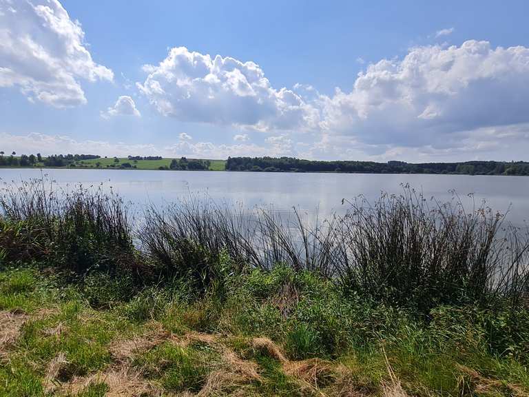 OberMooser See Obermooser Seeufer Runde von Grebenhain