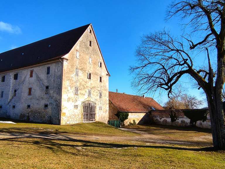 Hausen im Tal Neumühle Runde von Stetten am kalten Markt