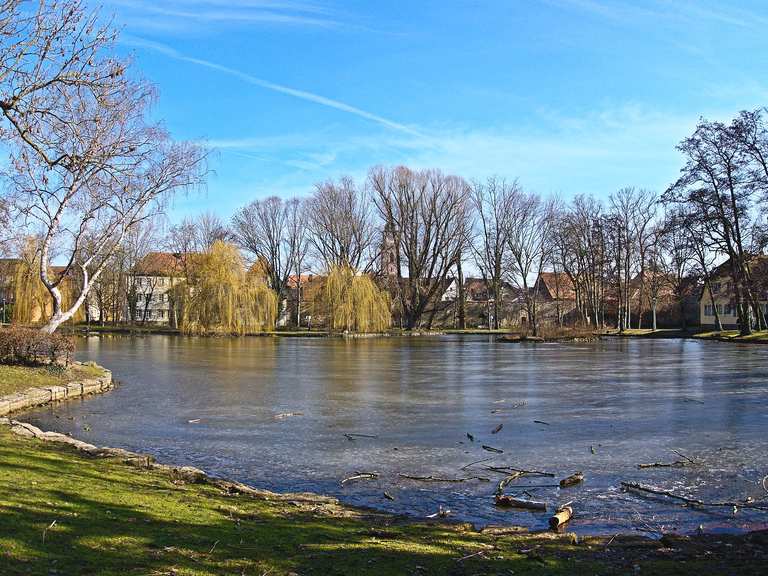 Bleichweiher   Stadtpark - Cycle Routes And Map 