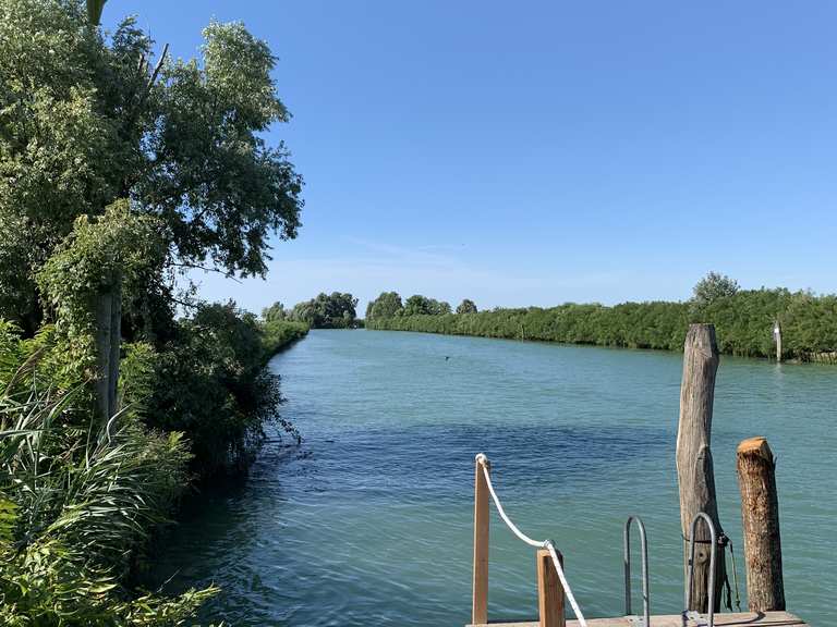 Collegamento traghetto CaorleVallevechiaBibione Radtouren und