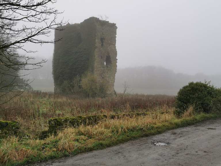 Balwearie Castle home if the wizard of the north.: Mountainbike-Touren ...