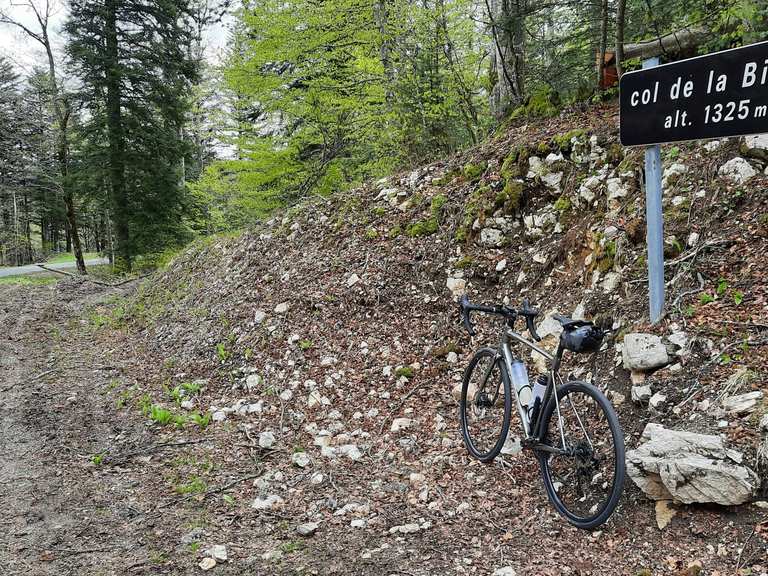 Col de la Biche Itineraires velo et carte Komoot