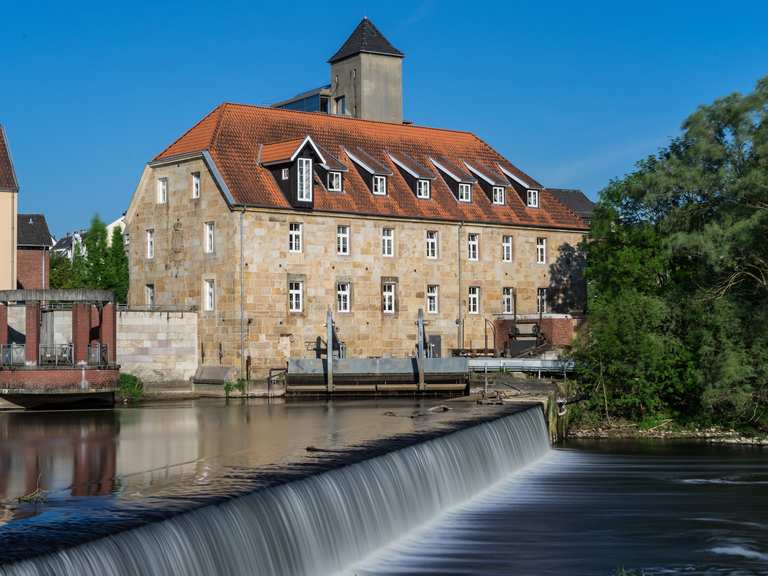 Emsmühle und Kornspeicher Radtouren und Radwege komoot