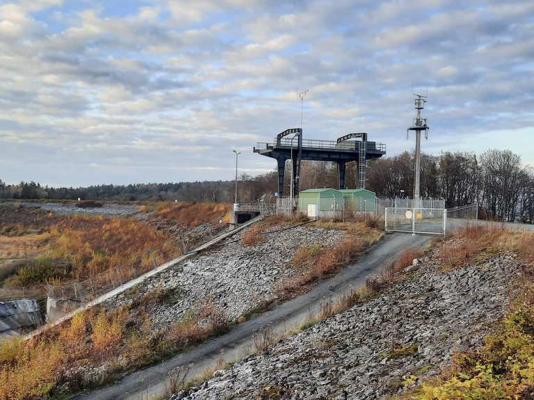 Oberbecken Pumpspeicherkraftwerk Happurg - Mountain Bike Trails ...