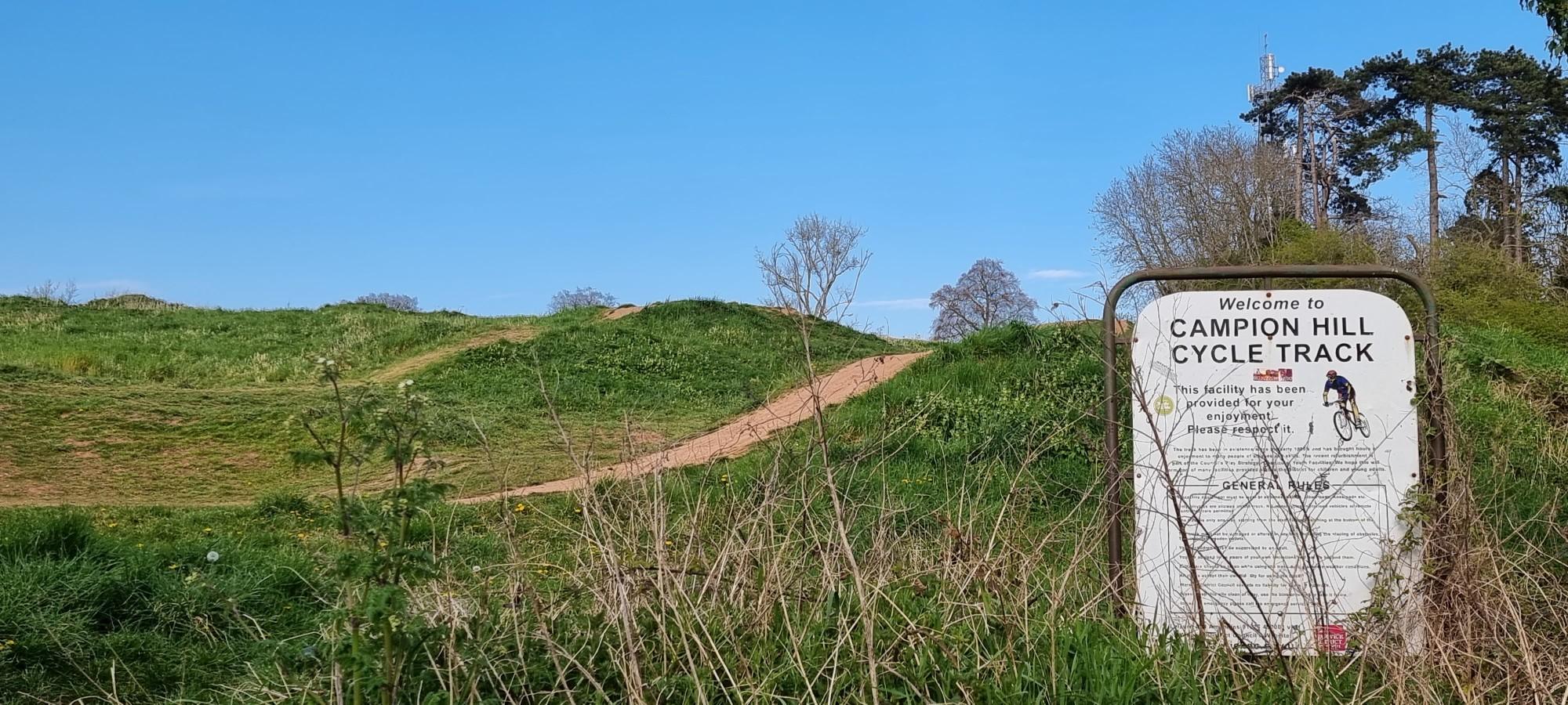 campion hill cycle track