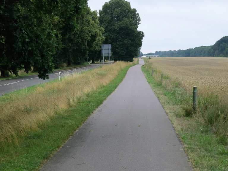 Mirower See Alte Gaarzer Mühle Itinerario ad anello da Gartenanlage