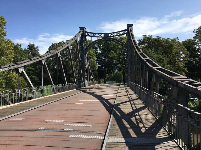 Saalebrücke MountainbikeTouren und Trails komoot