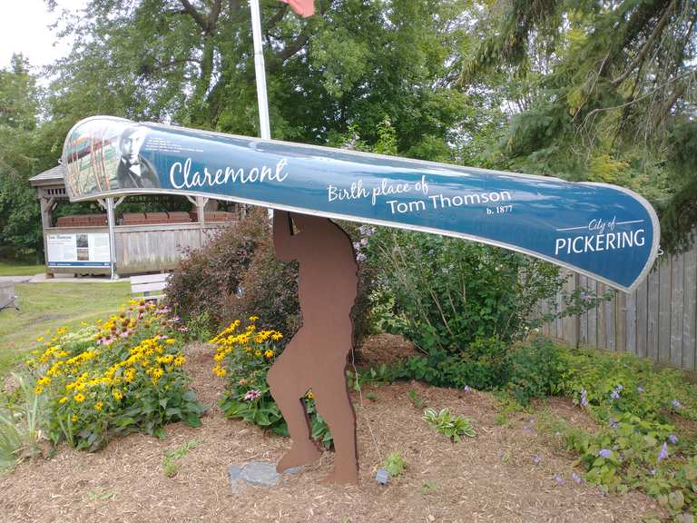 Tom Thomson memorial place Radtouren und Radwege komoot