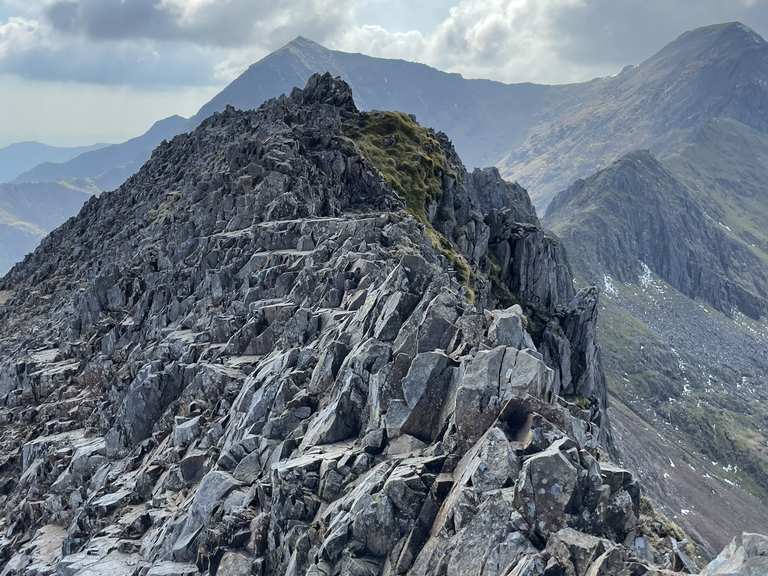 Crib Goch Routes for Walking and Hiking Komoot