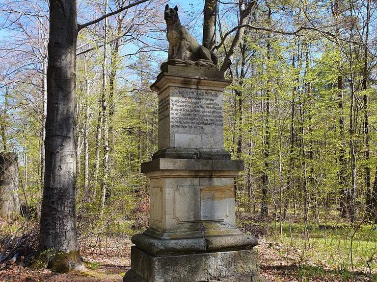 Wolfsdenkmal MountainbikeTouren und Trails komoot