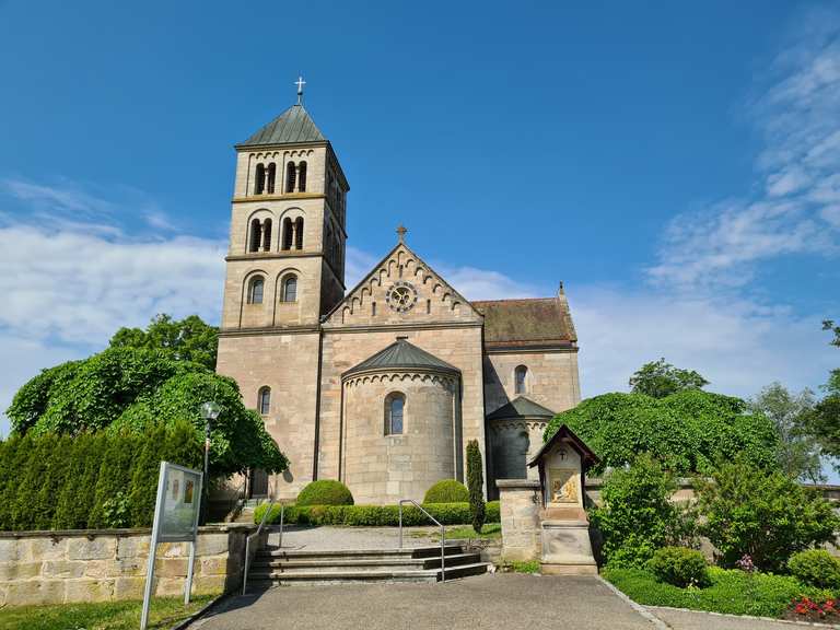 Hohenberg mit Jakobuskirche Wanderungen und Rundwege komoot